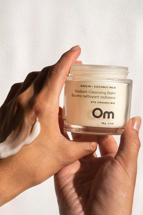 Kaolin + Coconut Milk Radiant Cleansing Balm by Om